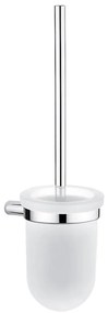 NIMCO BR 11094WN-26 - Nástenná WC štetka BORMO matné sklo/lesklý chróm