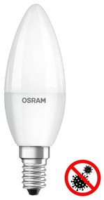 LED žiarovka E14 B35 4,9W = 40W 470lm 2700K Warm 200° OSRAM ANTIBACTERIAL