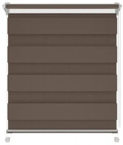 Gario Roleta Deň a noc Mini Standard Hnedá Šírka: 62 cm, Výška: 150 cm