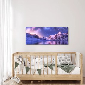 Obraz - Arktická krajina (120x50 cm)