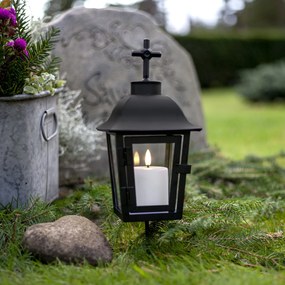 STAR TRADING LED sviečka Flamme Paula White 10 cm