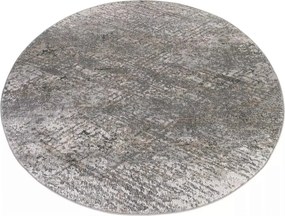 TA Koberec D714A BIELY VIZON VALLEY ROUND Rozmer: 80x80 cm