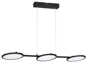 Závesné LED svietidlo Giro, 3x LED 30w, 4000k, b