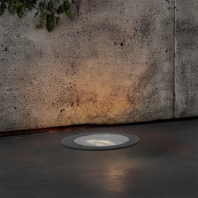 Vonkajšie zemné bodové svetlo čierne AR111 nastaviteľné IP65 - Delux Honey