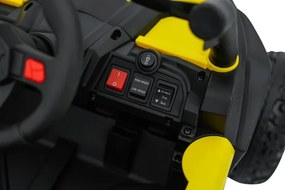 Elektrické autíčko Buggy Madman UTV-MX žlté