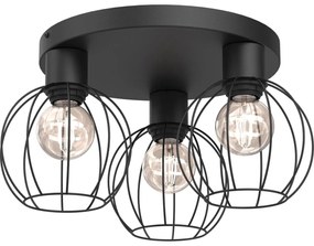 Bodové svietidlo LAPS 3xE27/15W/230W čierna