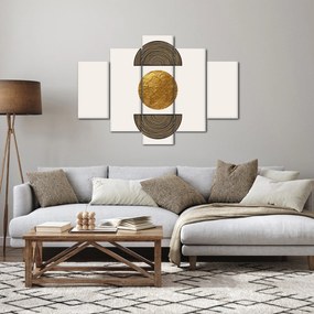 Obraz - Zlatý ornament N⁰1 (150x105 cm)