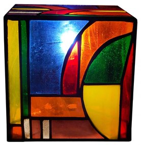 Dekoračná lampa tiffany KANDINSKI