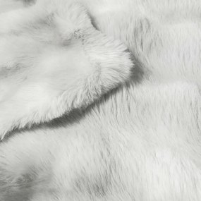 Sivá deka z mikroplyšu 180x220 cm Mounty – douceur d'intérieur