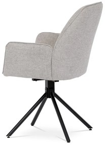 Autronic BONTEC Jedálenská stolička, béžová, látka, HC-522 CRM2 Farba: Šedá
