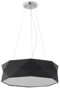 Luster na lanku KANTOOR 1xE27/15W/230V čierna