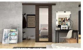 Posuvné dvere Melanie 80 IV, Farby: biela / zrkadlo