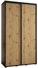 Skriňa 45 Canaris 1 140 čierna/artisan/čierna