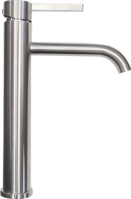 Rea Foster, vysoká umývadlová batéria h-285, brúsená oceľ, REA-B6324