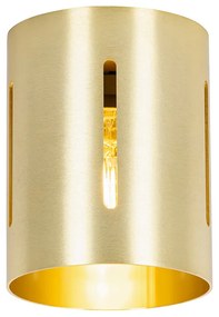 Dizajnové stropné svietidlo zlaté - Yana