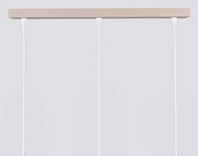 Taupe kovové závesné svietidlo Gleam – Sollux