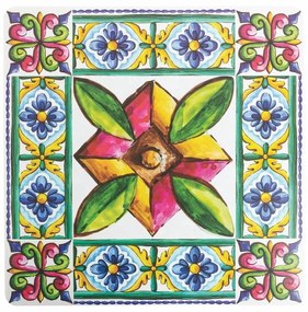 Plastové prestieranie 6 ks 37x37 cm Costiera - Villa d'Este