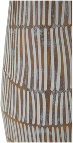 Krémovobiela stolová lampa s textilným tienidlom (výška 69,5 cm) Hanoi – Mauro Ferretti