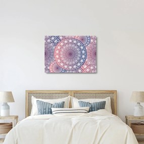 Sklenený obraz z mandál (70x50 cm)