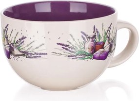 Keramický jumbo hrnček LAVENDER 660 ml