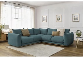 Modrá rohová pohovka Ernest – Bobochic Paris