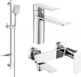 Mexen Zero DF62 kúpeľňová súprava, chróm - 71103DF62-00