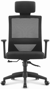 PreHouse HC-1021 Black FABRIC otočná kancelárska stolička