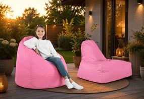 Ružový set 2 sedacích vakov Bali + Bag Sako XL | Outdoor vaky