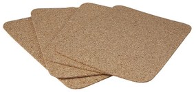 Altom Korková podložka pod hrniec 25 x 35 cm, sada 4 ks, M