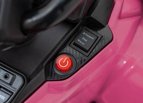 Ramiz Štvorkolka Can Am Outlander ATV ružová