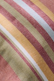 Ib Laursen Bavlnený poťah na vankúš Multuciloured Stripes 50 × 50 cm