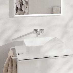 Hansgrohe Tecturis E, páková umývadlová batéria EcoSmart+ pod omietku s výtokom 225 mm, chrómová, HAN-73051000