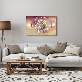 Obraz - Mandala s elementmi (90x60 cm)