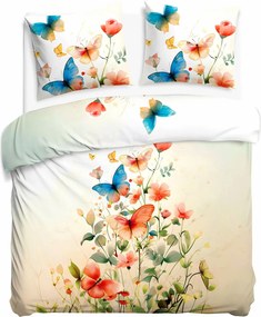 SATÉNOVÉ OBLIEČKY SATYNLOVE PREMIUM 180X200 CM, 2KS 70X80 CM VZOROVANÉ