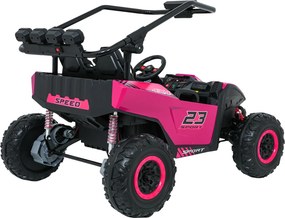 Ramiz Elektrická bugina TURBO 23 pre deti ružová