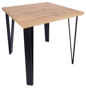 Stima Stôl Karlos Odtieň: Tmavo hnedá, Rozmer: 140 x 80 cm
