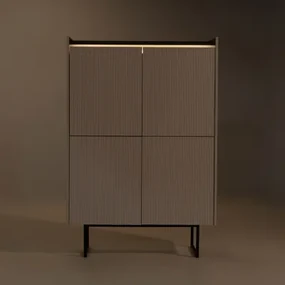 Komoda s osvetlením LAGO 98 cm