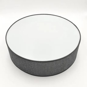 Stropné svietidlo SIRJA 2xE27/15W/230V priemer 45 cm sivé