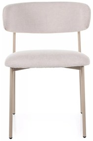 JEDÁLENSKÁ STOLIČKA POLA BÉŽOVÁ + KAŠMÍROVÉ NOHY