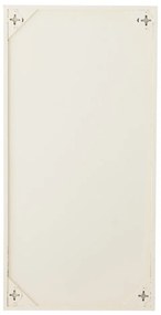 Červená/biela nástenná knižnica 30x60 cm Graphia – Bloomingville