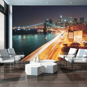 Fototapeta - Brooklynský most v New Yorku (152,5x104 cm)
