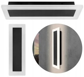 LED Vonkajšie nástenné svietidlo LED/19W/230V IP54 čierna