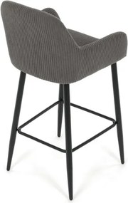 Barová stolička sivá AUB-V4009 GREY6