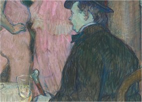 Obraz - Henri de Toulouse-Lautrec, Maxime Dethomas, reprodukcia (70x50 cm)