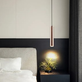 Immax 08306L - Závesný luster PUNTO 1xGU10/9W/230V ružové zlato
