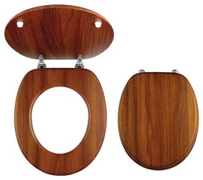 FERRO - WC sedátko MDF/dekor dub