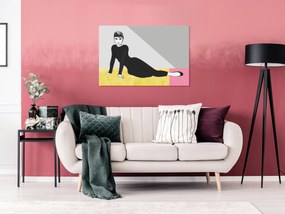 Artgeist Obraz - Beautiful Audrey (1 Part) Wide Veľkosť: 30x20, Verzia: Na talianskom plátne