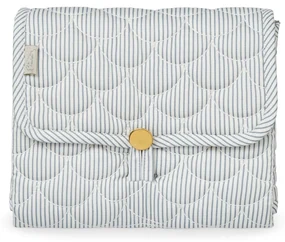 Cam Cam ApS Prešívaná prebaľovacia podložka Classic Stripes Blue