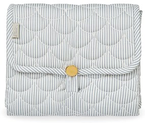 Cam Cam ApS Prešívaná prebaľovacia podložka Classic Stripes Blue