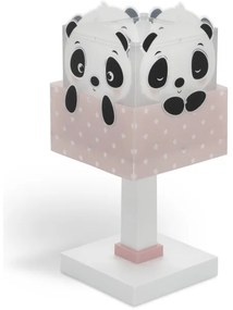 Dalber 63161S - Detská lampička PANDA 1xE14/40W/230V ružová